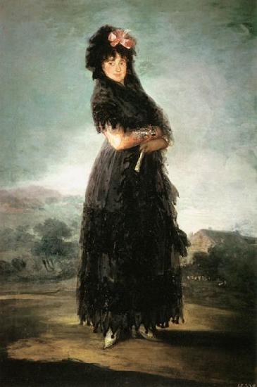 Francisco de Goya Portrait of Mariana Waldstein, 9th Marchioness of de Santa Cruz